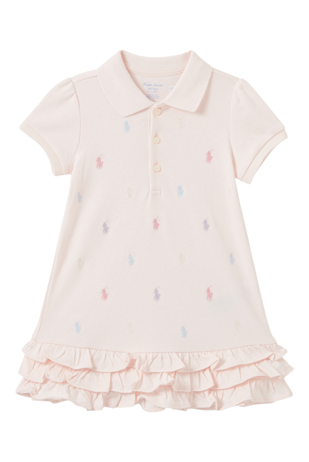 Ruffled Polo Dress and Bloomer